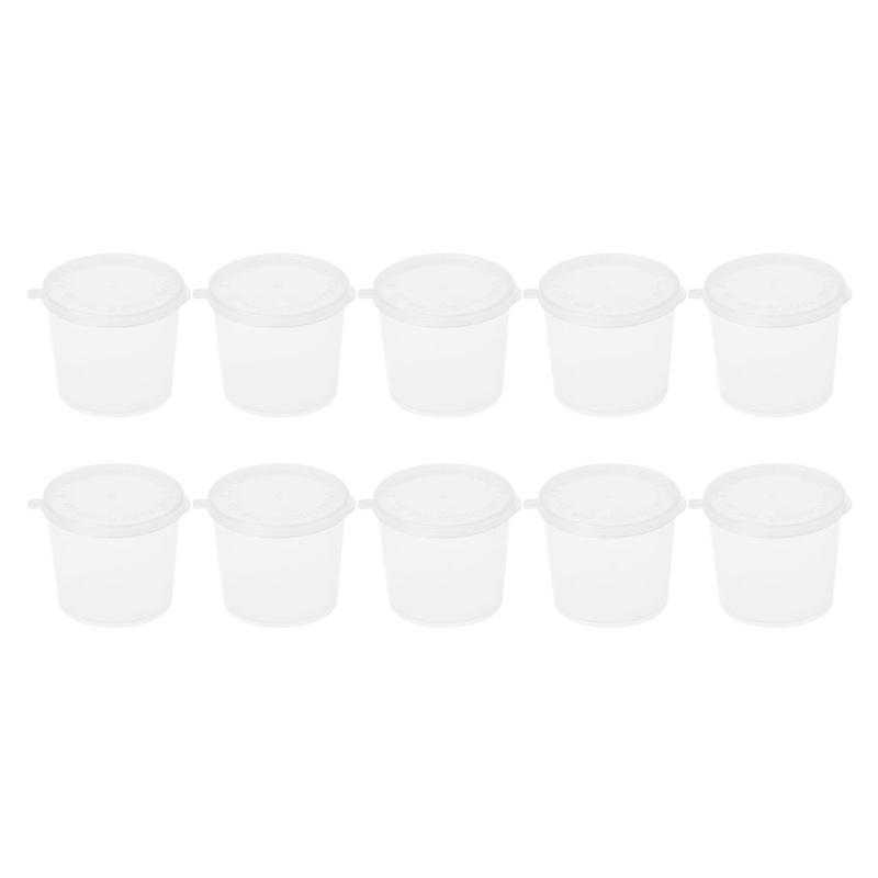 Buy Plastic Disposable Sauce Cup Clear Salad Dressing Food Storage