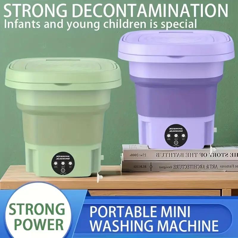 Cheap 8L Foldable Mini Washing Machine Fully Automatic Portable Small