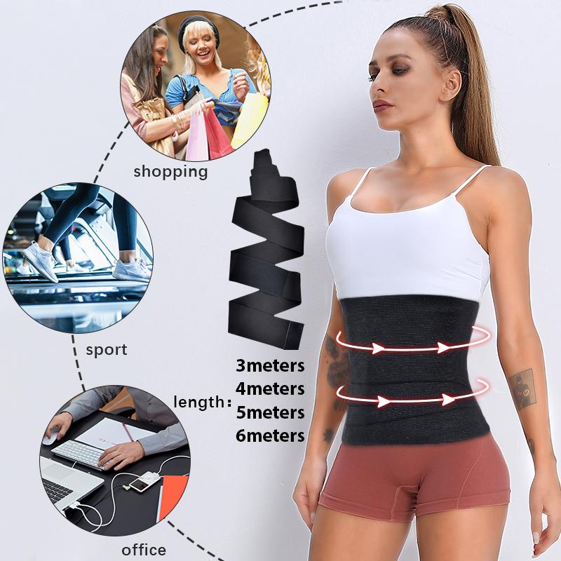 Buy Snatch Me Up Bandage Wrap Waist Trainer Shaperwear Belt Women