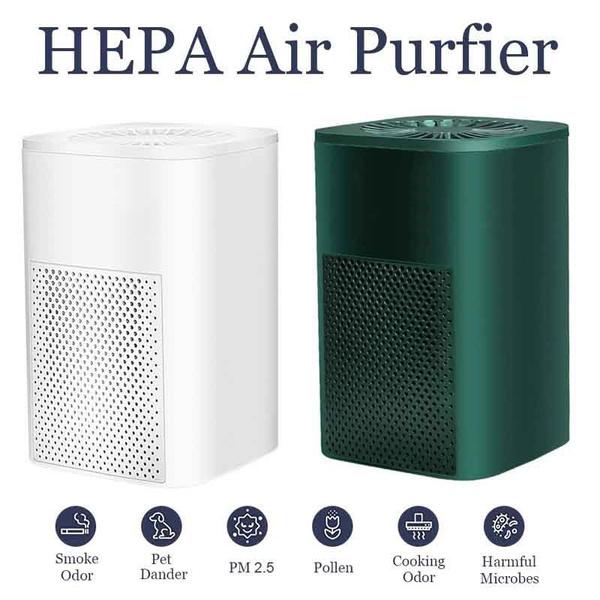 Cheap HEPA Air Purifiers for Home with Sponge UV Light Pet Hair Dander Smoke Dust Airborne