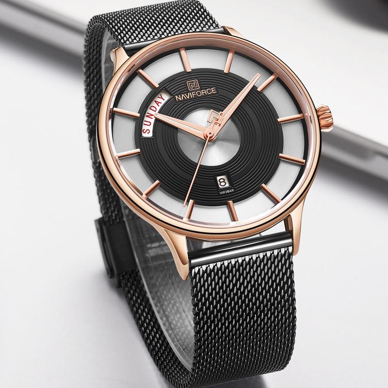 2019 New Men Watch NAVIFORCE Luxury Watches Top Brand Quartz Clock Male