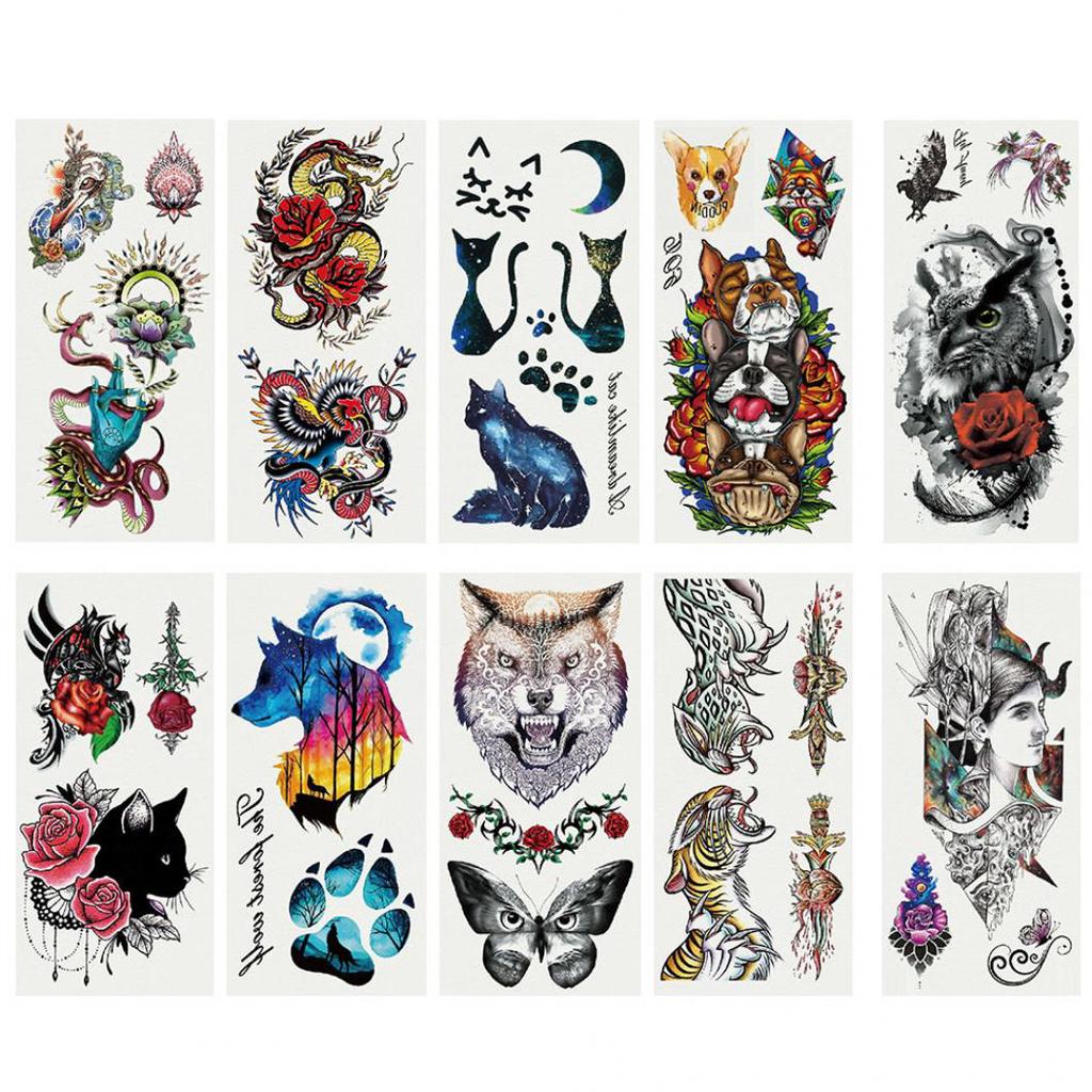 Moda Impermeabile Tatuaggio Temporaneo Adesivo Body Art Serpente Gatto Cane Gufo Decalcomanie Acquista In Modo Economico — Spedizione Gratuita, Recensioni Reali Con Foto — Joom 1024_x_1024_jpg