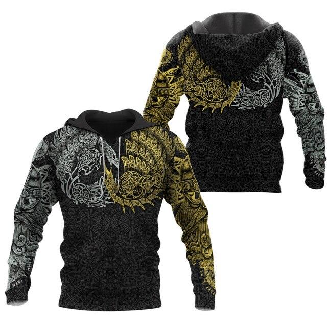 Buy Cloocl Fashion Viking Warrior Odin Symbols Tattoo Hoodie 3D Print Designs Hooded Sweatshirt Men Women Harajuku Street Pullover At Affordable Prices — Free Shipping, Real Reviews With Photos — Joom 640_x_640_jpg
