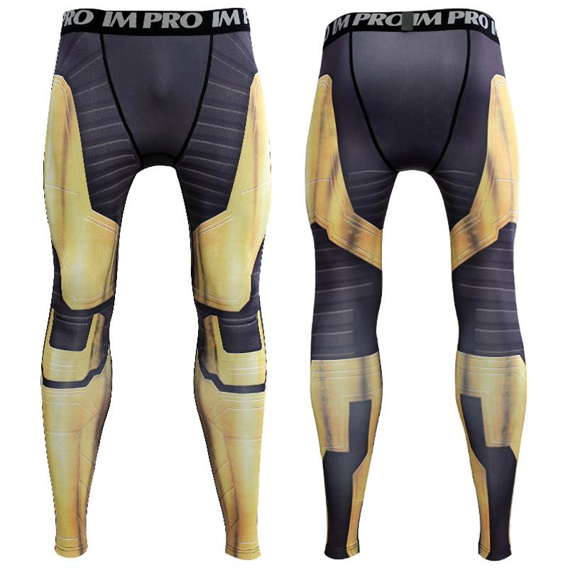 Buy Mens Compression Tights Gym Sports Leggings Running Pants Training