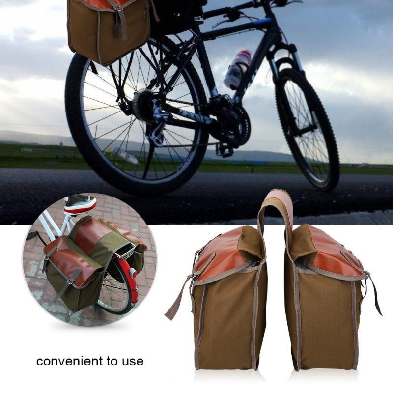 Buy Bike Rear Rack Storage Bag Large Capacity Saddle Tail Pouches Bicycle Accessory at