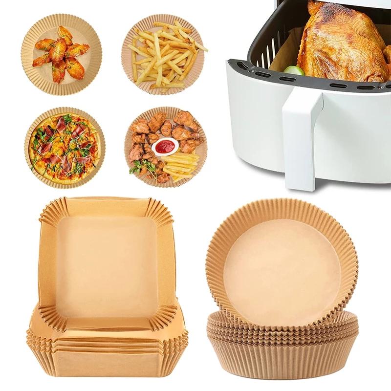 Buy Air Fryer Disposable Parchment Paper Liner Oilproof Paper Tray Non