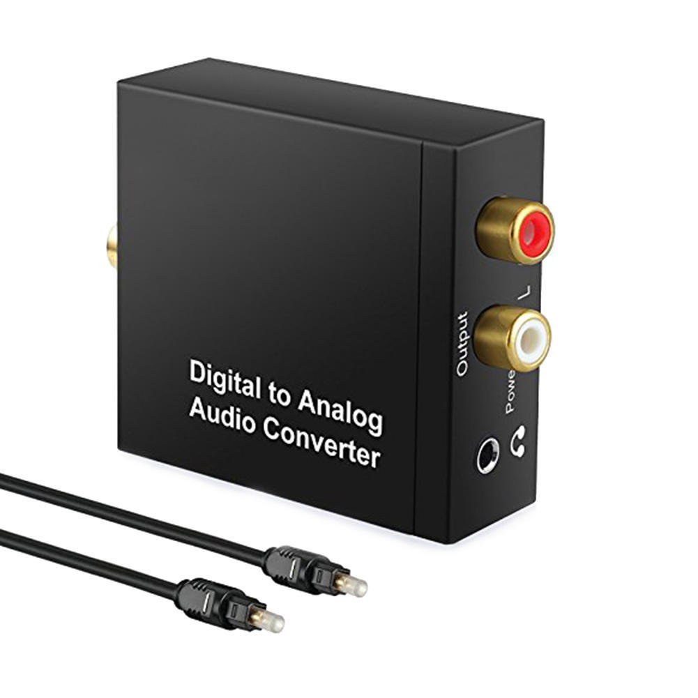 💰Kaufe Digital Zu Analog Audio Converter 3,5 Mm Klinke Optisch Rechts Linker Kanal Für Hdtv Zum Besten Preis Im Online-Shop Bei Joom