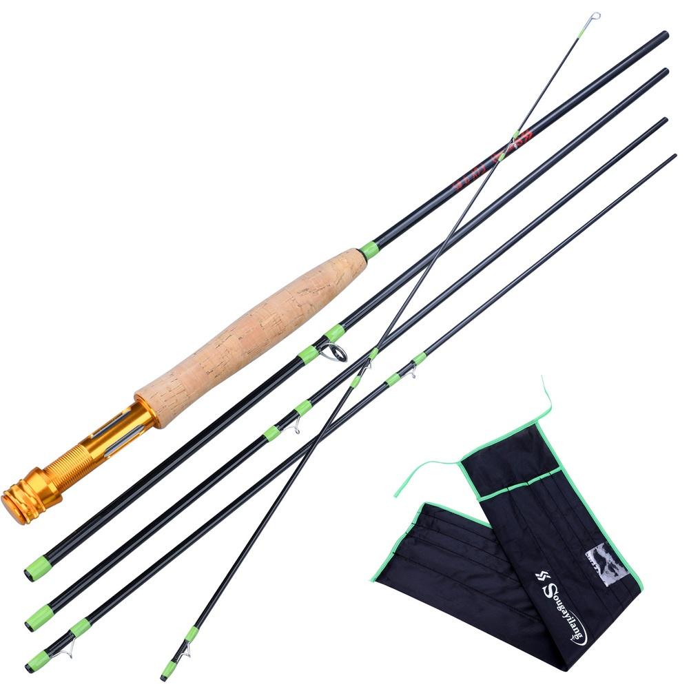 Buy Sougayilang Fly Fishing Rod 5Piece 9Feet Lightweight Ultra