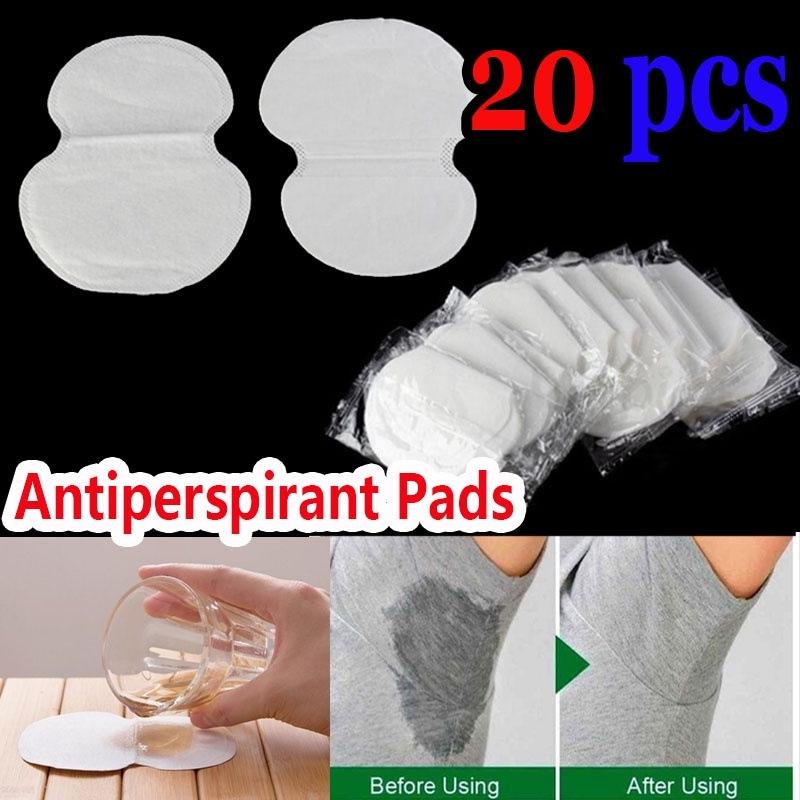 Buy 20pcs Perspiration Absorbing Guard Armpit Sweat Pads Summer