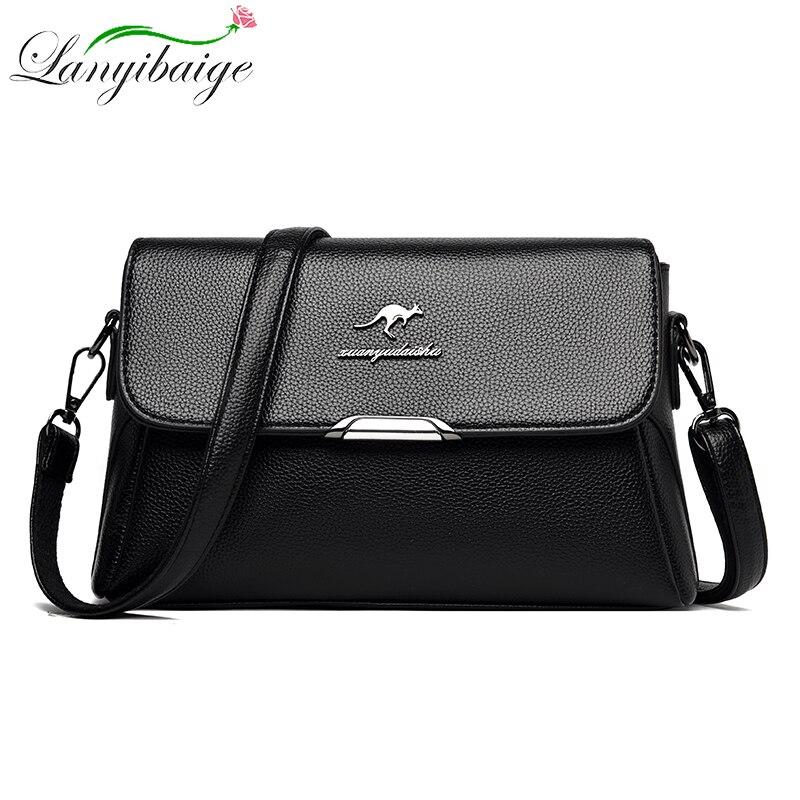 Cheap Ladies Pu Leather Shoulder Bag Luxury Brand Designer Crossbody