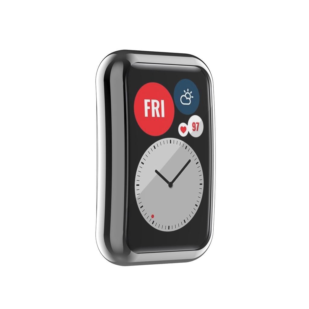 Buy Tpu Soft Protective Cover For Huawei Watch Fit Case Full Screen Protector Shell Bumper Plated Classic Cases For Huawei Watch Fit At Affordable Prices Free Shipping Real Reviews With Photos