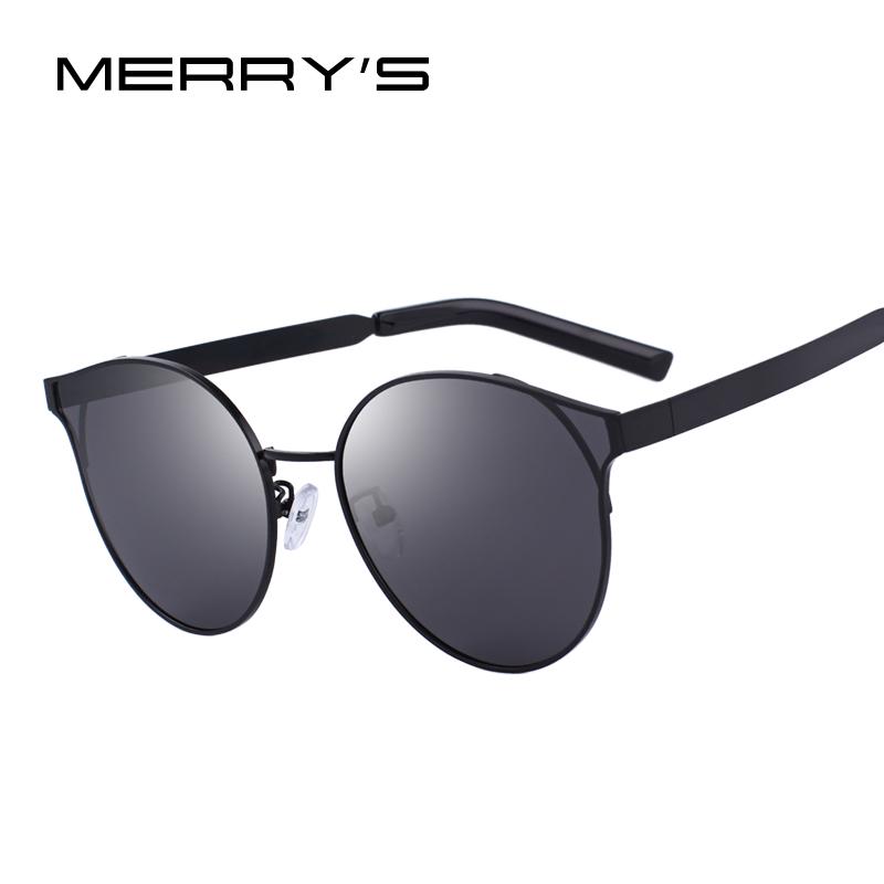 Cheap MERRY'S DESIGN Women Brand Designer Cat Eye Sunglasses Polarized
