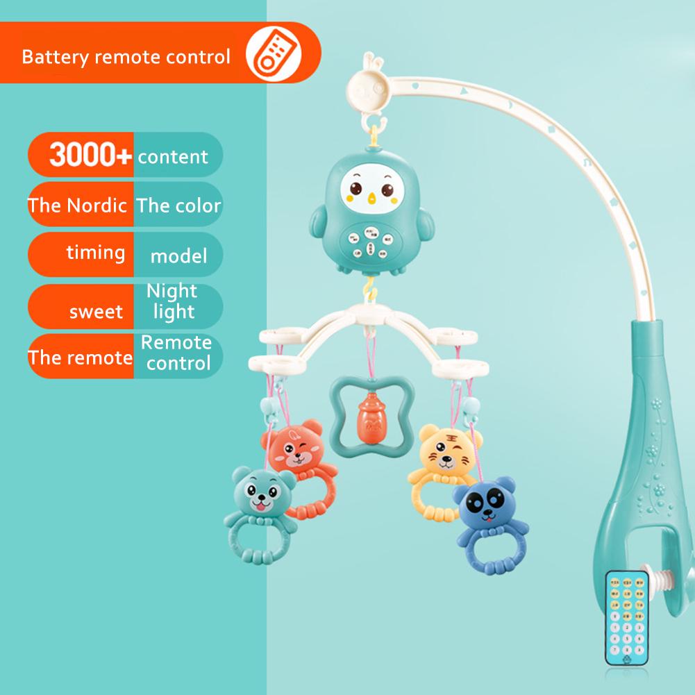 Buy Baby Music Bed Bell Toy Multifunction Remote Control Musical Baby