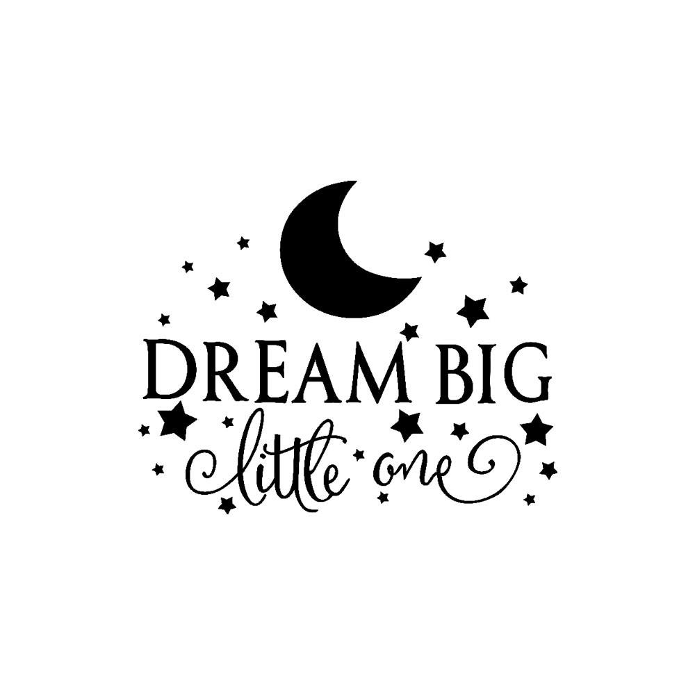 Buy Dream Big Removable Art Vinyl Mural Home Room Decor Wall Stickers