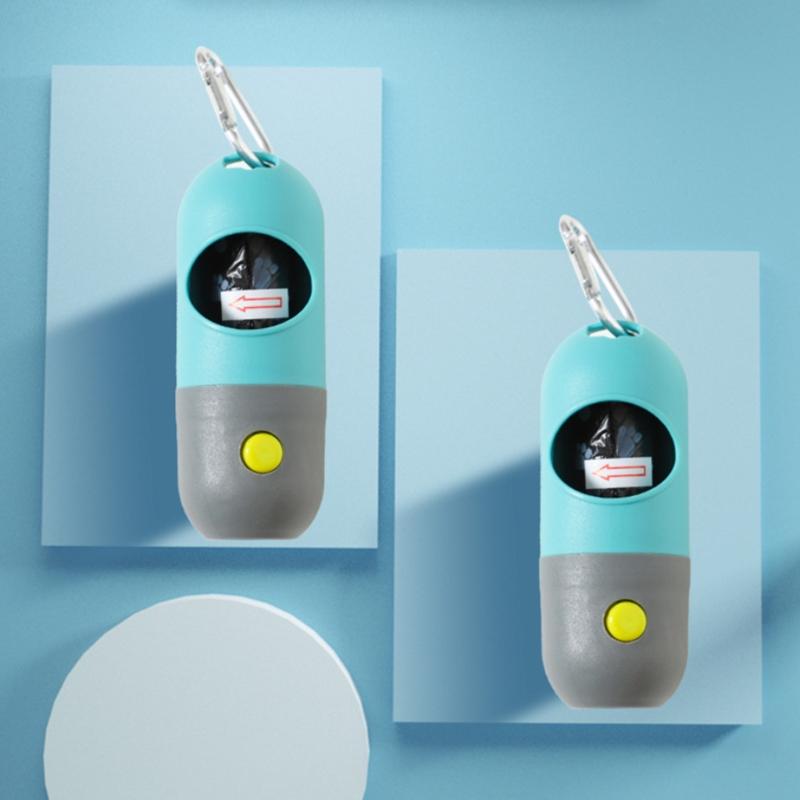 Buy Dog Poop Bags Holder Organizer with Led Flashlight Doggie Poop Bags