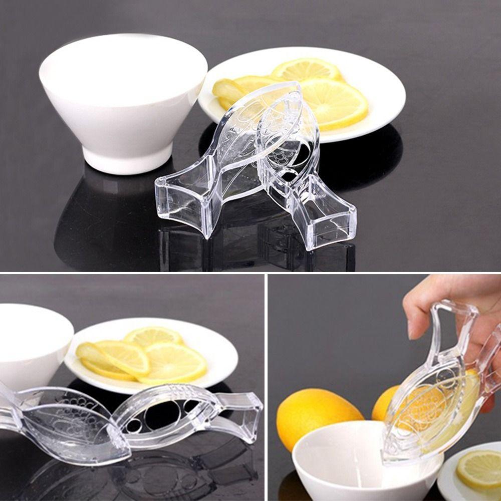Buy Hot Acrylic Kitchen Bar Gadget Transparent Fruit Squeezer Juicer