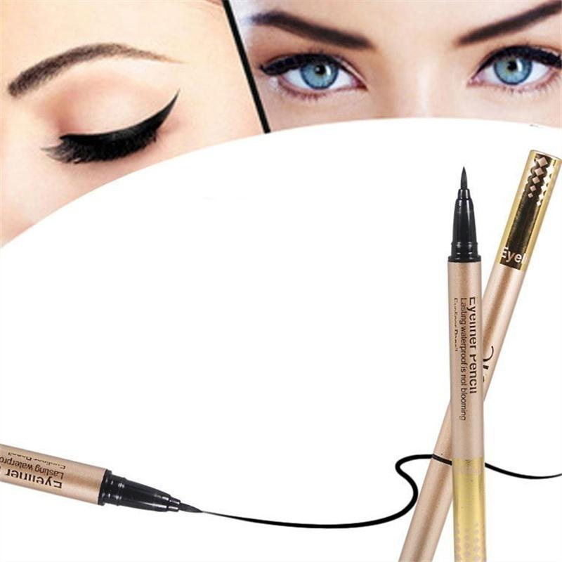 Buy Charm Makeup Waterproof Black Liquid Eyeliner Eyebrow Pencil