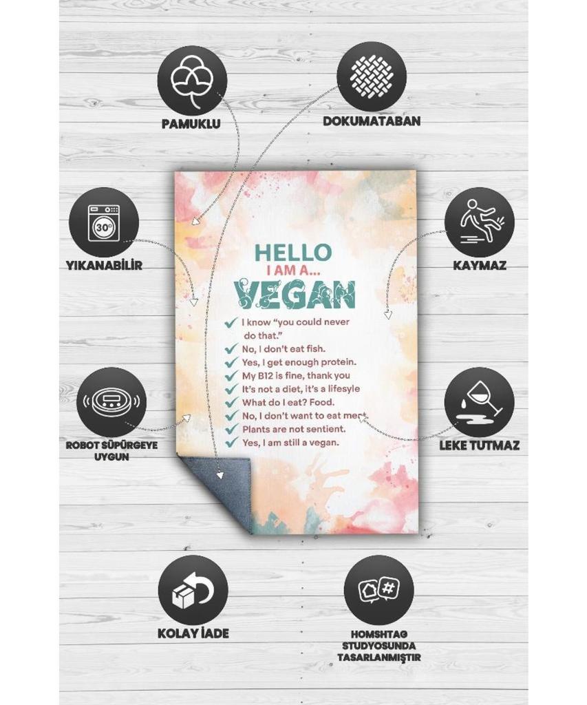 Купить Vegan's Answers Woven Based Washable NonSlip Vegan Carpet Joom