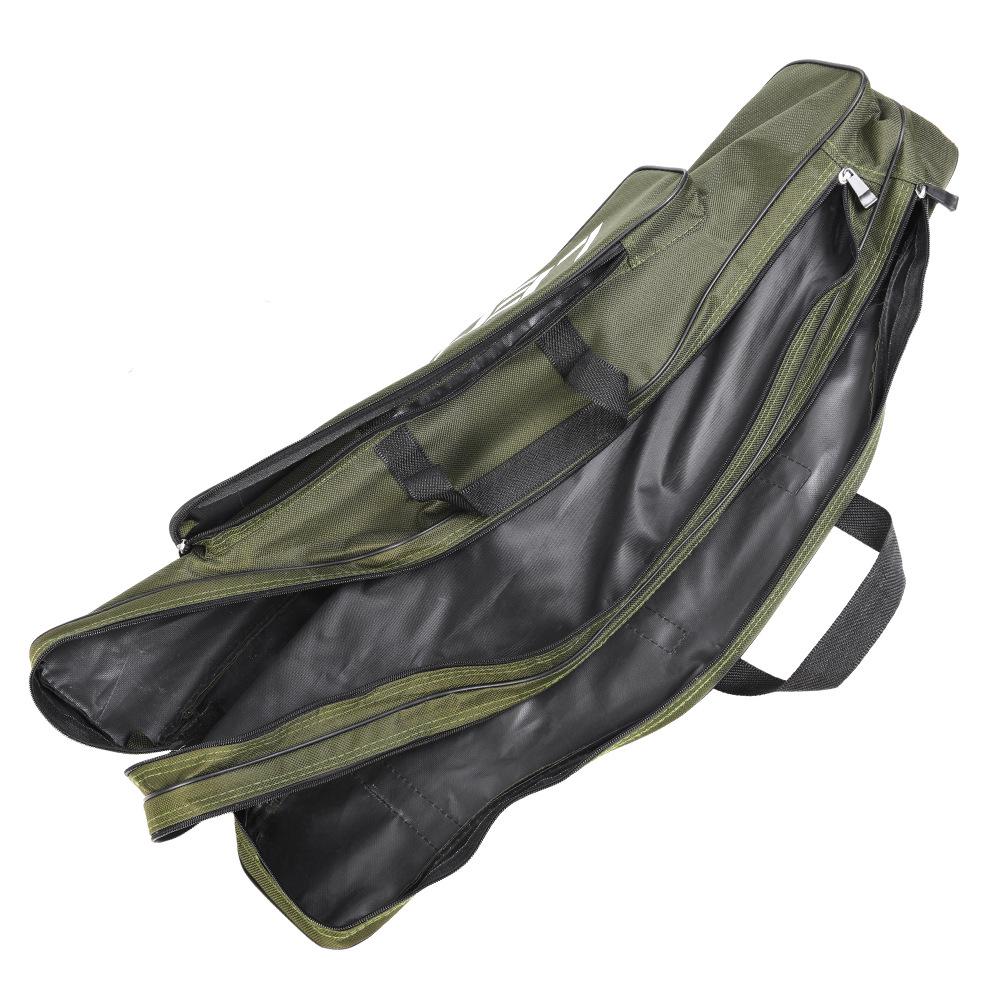 Buy Double Layer Large Capacity Collapsible Fishing Rod Bags Oxford
