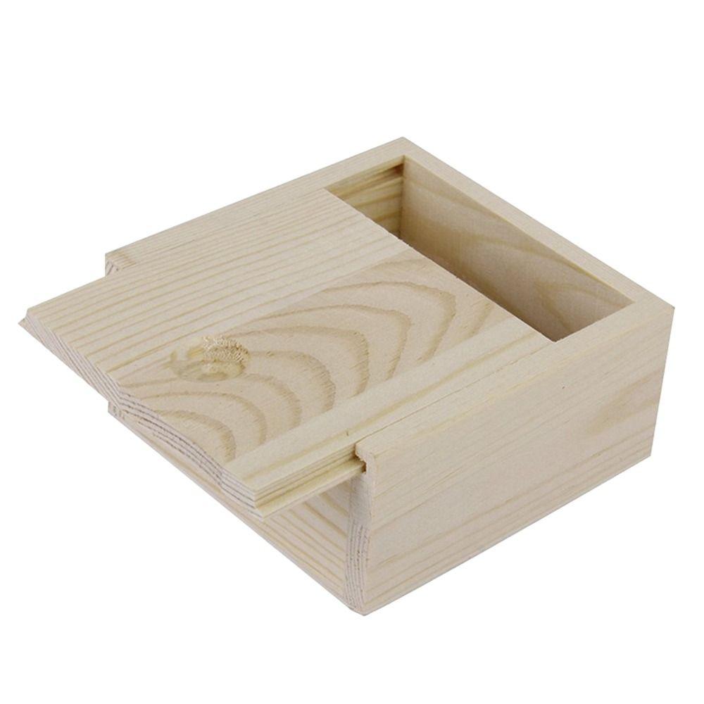 Kjøp Card Keeper Jewelry Case Unfinished Storage Box Jewelry Organizer