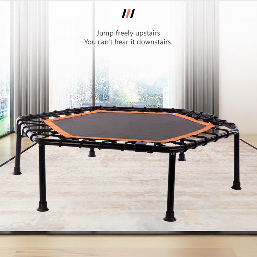 Buy 40Inch Silent Exercise Trampoline Fitness Bungee Rebounder Jumping
