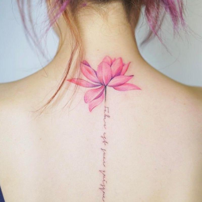 Pdto Donne Impermeabile Temporaneo Rosa Fiore Di Loto Body Art Tattoo Stickers Acquista In Modo Economico — Spedizione Gratuita, Recensioni Reali Con Foto — Joom 800_x_800_jpg