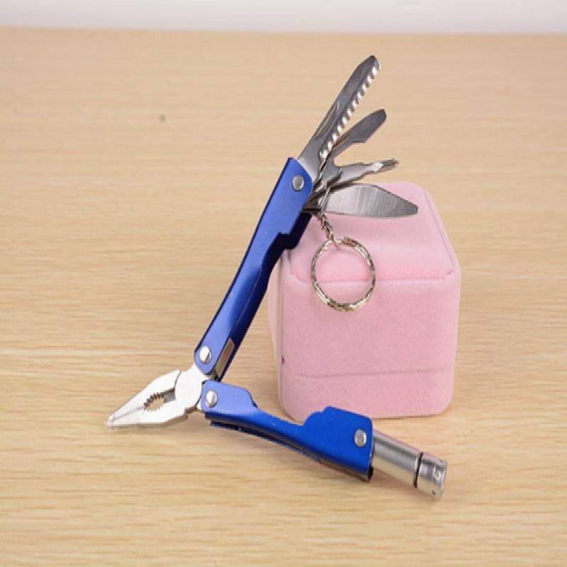 Buy Blue Pocket Fishing Pliers MultiPurpose Fishing Tool LED