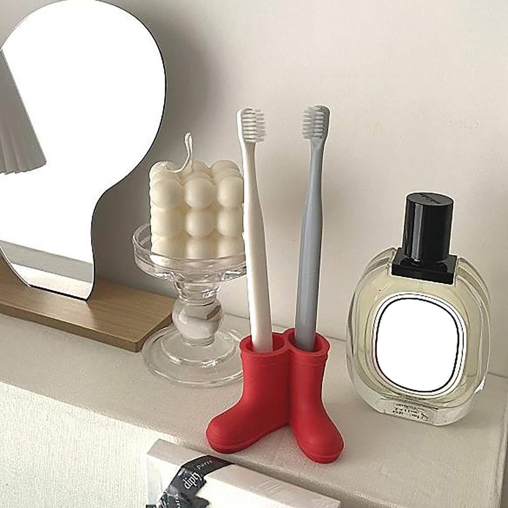 Buy Glowki 3 Pack Rain Boot Toothbrush Holder, Adorable Toothbrush Stand Organize at affordable