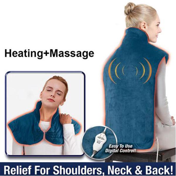 Flannel Health Relief Wrap Neck Shoulder Back Muscles Pain Relief