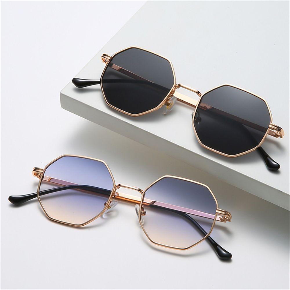 Buy Retro Square Sunglasses Men Women Fashion Small Frame Polygon Sun