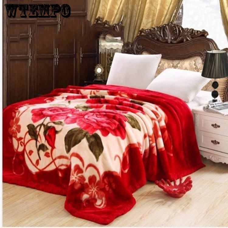 💰Kjøp Double Thick Blanket Winter Blanket Wedding Blanket Fashion