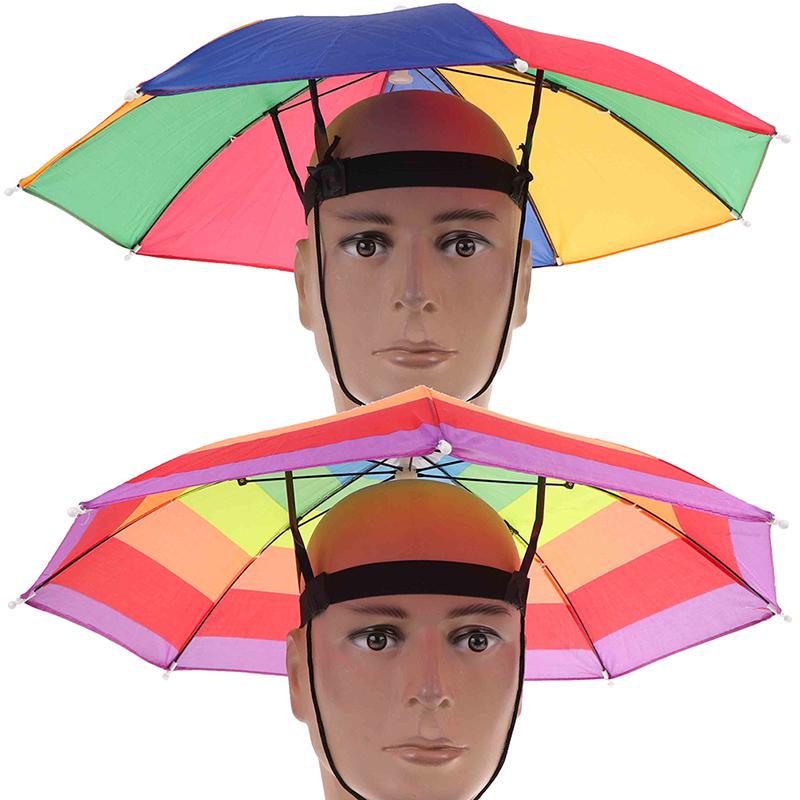 Buy Sun Hat With 1 Piece Of Foldable Fishing Umbrella Hat at affordable