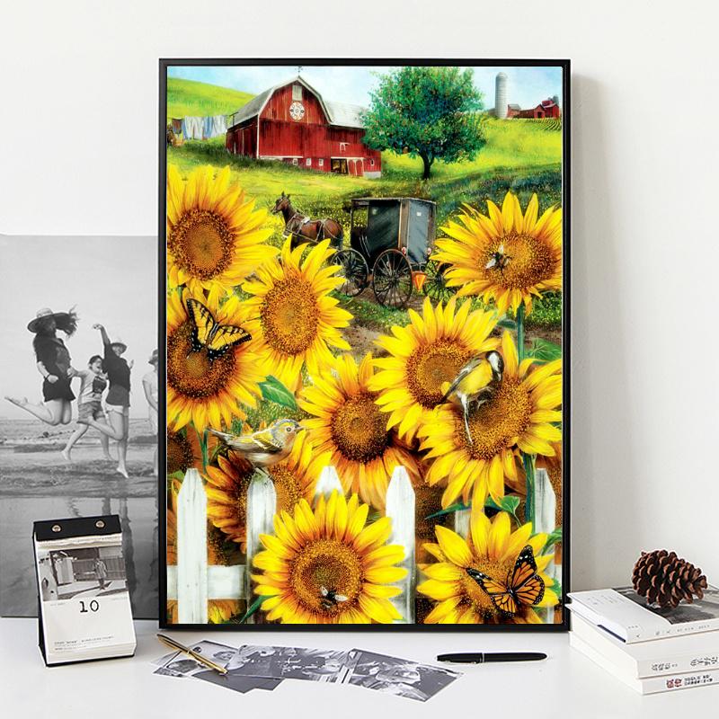 Cheap Diamond Painting Flower Diamond Painting Full Cross Stitch