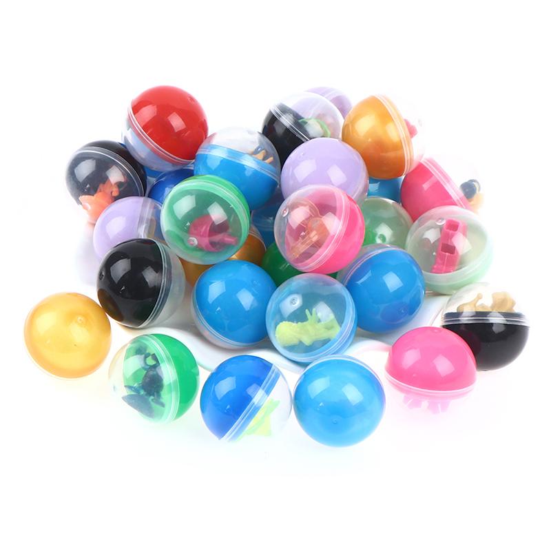 Cheap 10Pcs/Pack Plastic Surprise Ball Capsules Toy With Inside