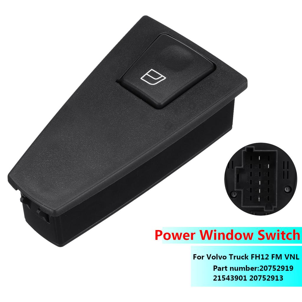 Power Window Switch Passenger Side For Volvo Truck FH12 FM VNL 20752919 21543901 Car & Truck