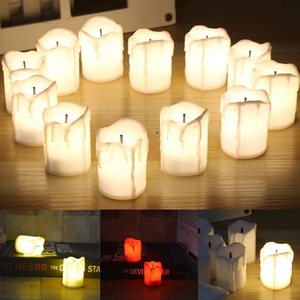 Cheap Fashion LED Flameless Candle Tealight Flickering Party Home