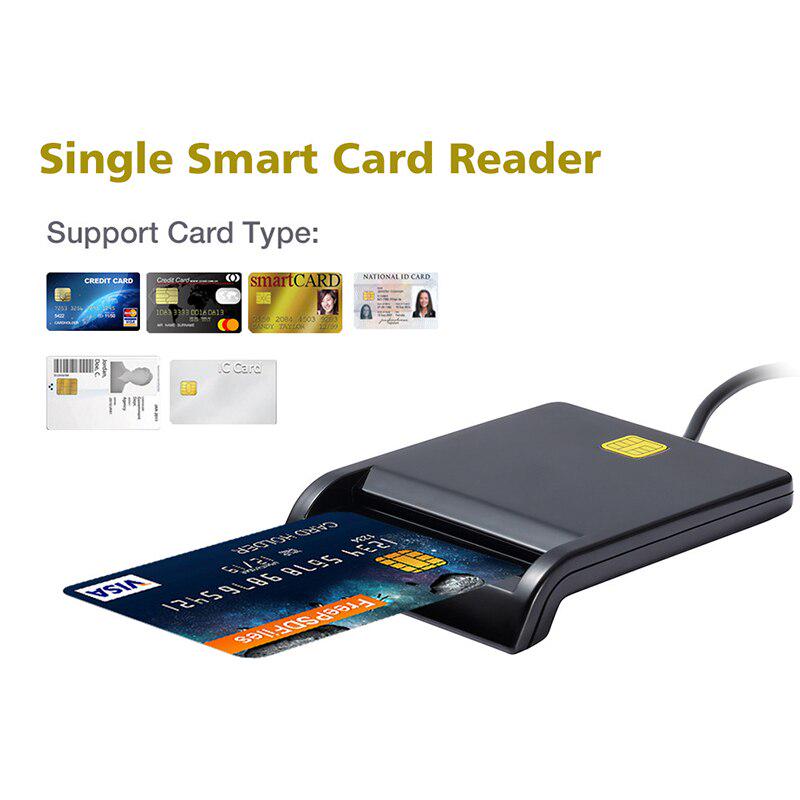 SIM Card Reader Dual Slot Details about CAC Smart Card Reader DOD Military USB Common Access