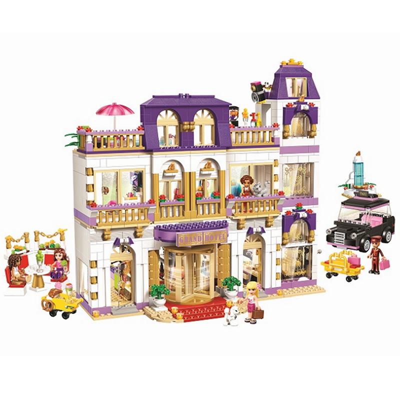 Buy 41101 Heartlake Grand Hotel 1585pcs Mini Bricks Set Sale Friends