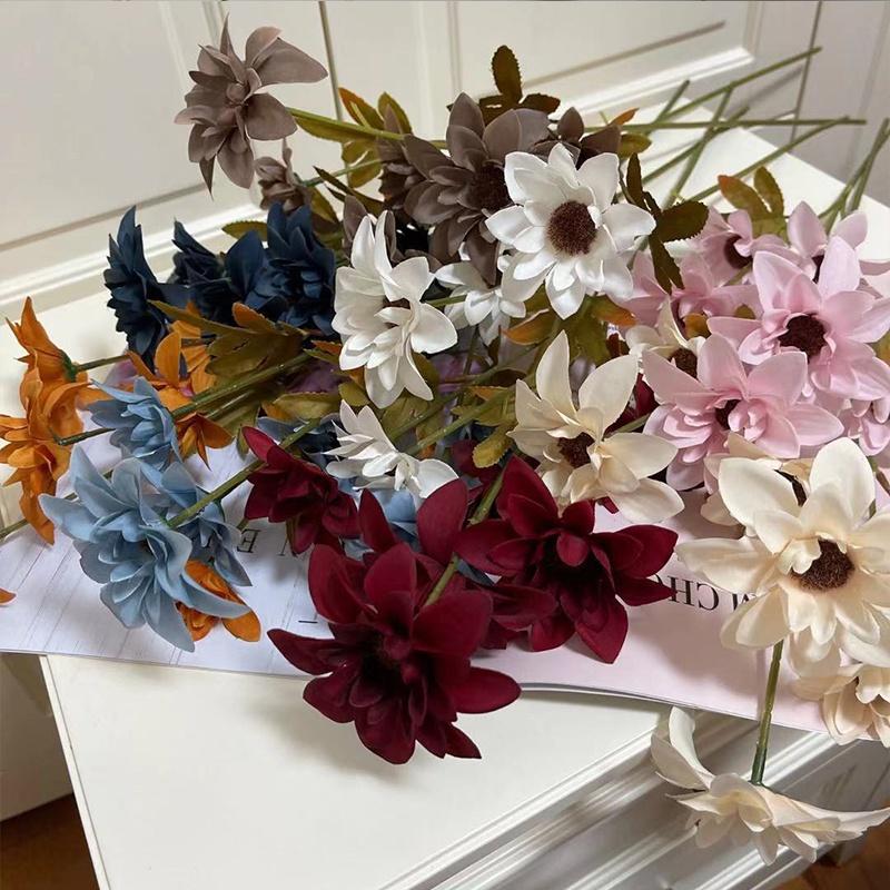 Buy Artificial Narcissus Flower Bouquet Home Decoration Fake Desktop Flowers Wedding Scene Decor
