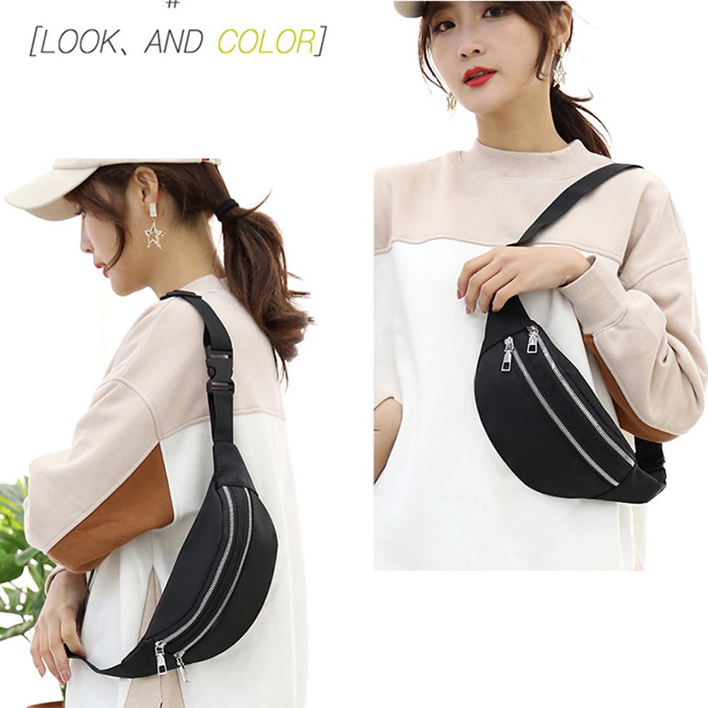 Buy Waterproof Korean Waist Bag Outdoor Sports Cell Phone Fanny Pack (Black) at affordable