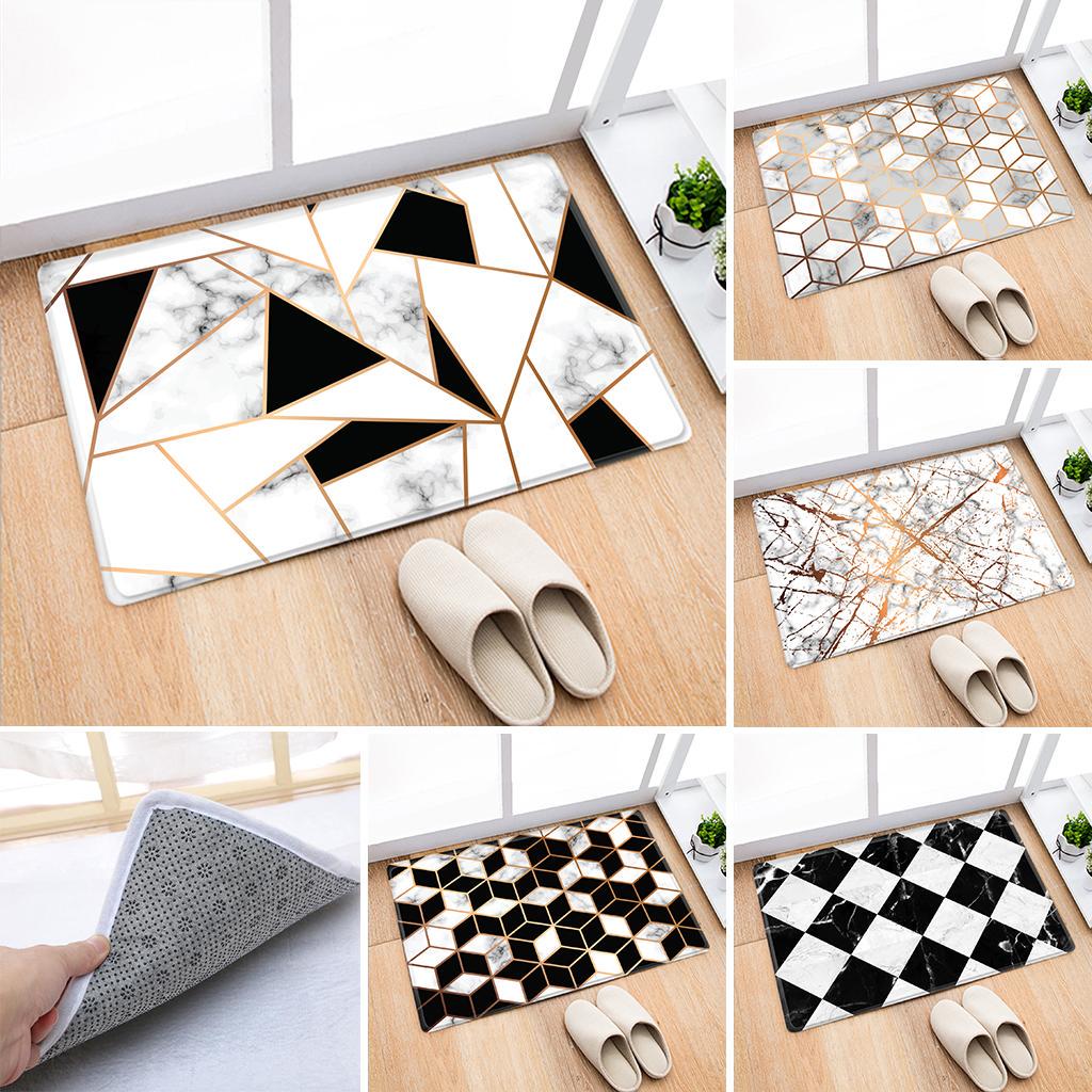 Buy Modern Geometric Print NonSlip Doormat Bath Mats Floormat Kitchen