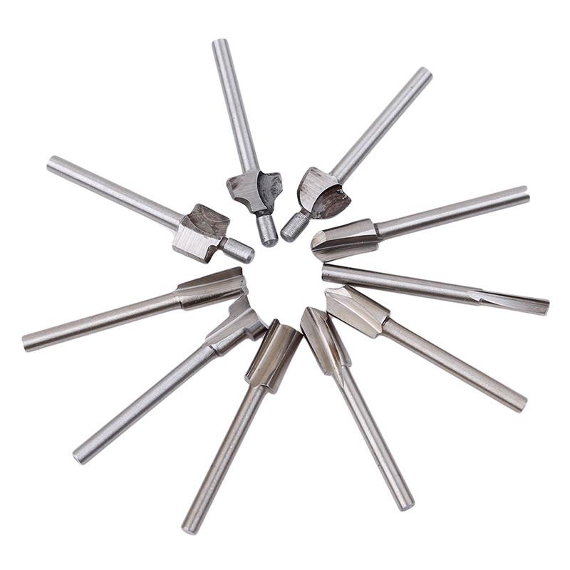Buy Rotary Tool Drill Bits Set Shank Router Bits Kit Alloy Steel