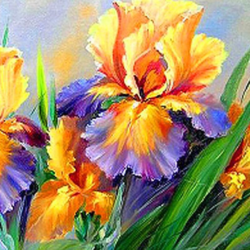 Buy 5D Diamond Painting Oil Painting Flower Living Room Bedroom