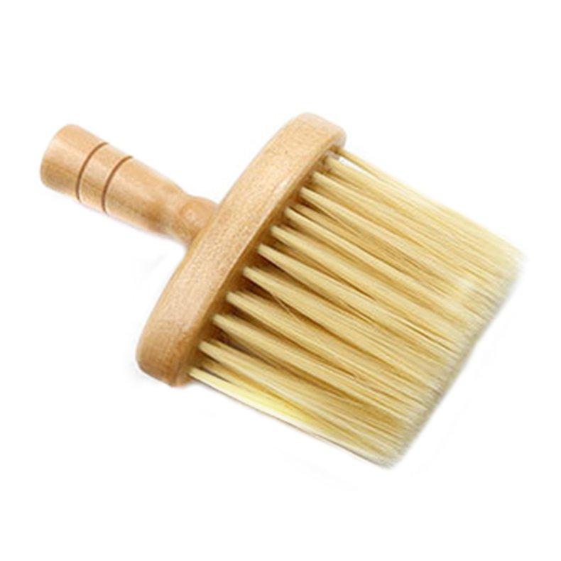 Buy DWTD Wood Handle Hair Brush Barber Cleaning Brush Home And Salon