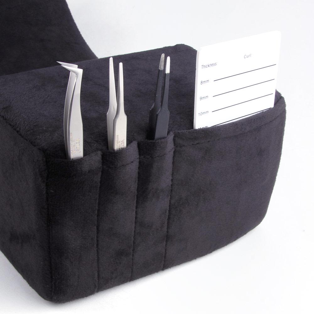 Buy 2PCS Lash Bed Cover Elastic Sheet +Extensions Eyelash Pillow Memory