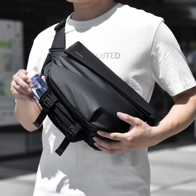 Fashion Brevite Men Multifunction Waterproof Shoulder Crossbody Bags