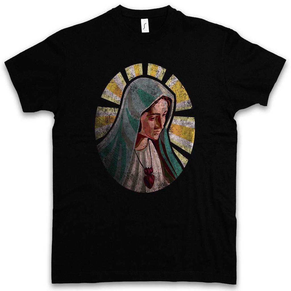Holy Mary Men S Fashion T Shirt Heilige Maria Mutter Gottes Mother Christ Jesus Christentum Buy At A Low Prices On Joom E Commerce Platform
