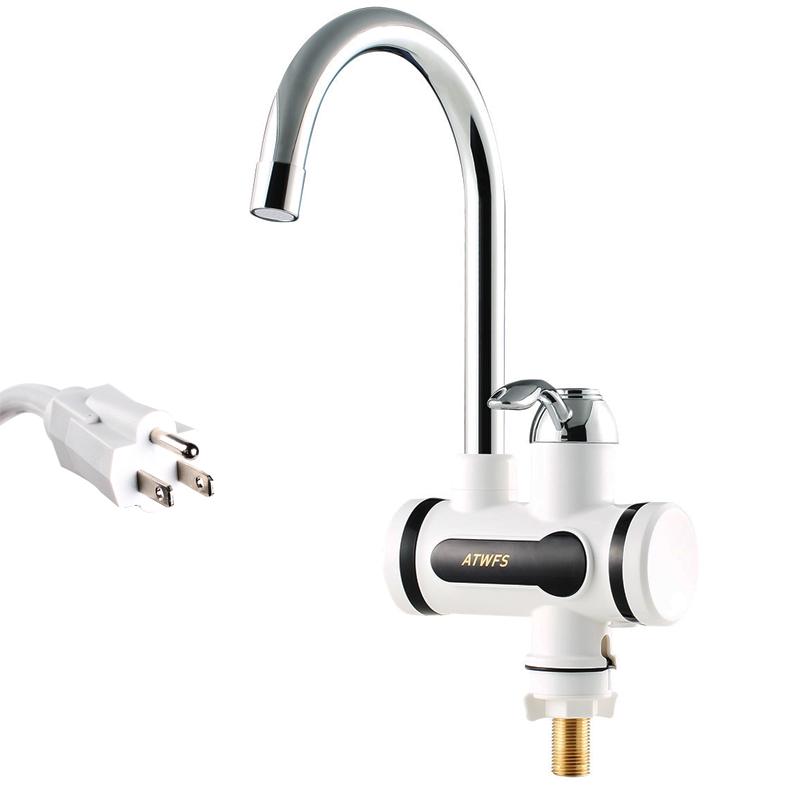 ATWFS 110V 2500W instantânea de água aquecedor torneira cozinha