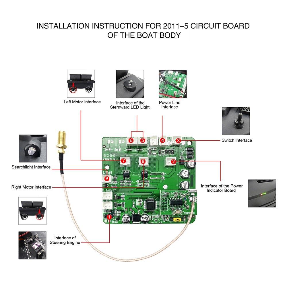 Rc Bait Boat Wiring Diagram Wiring Diagram