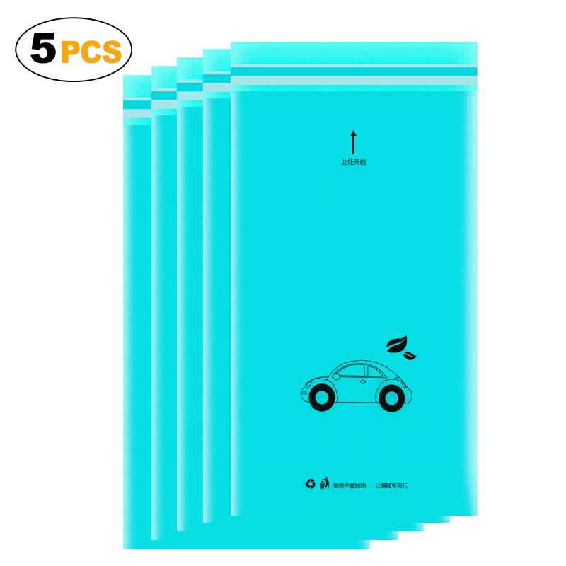 Buy 5pcs Disposable SelfAdhesive Car Biodegradable Trash Rubbish